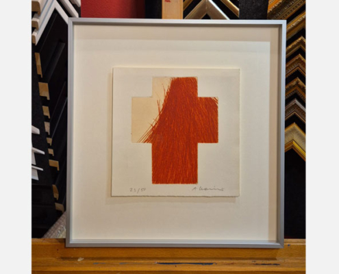 Bilderrahmen für Arnulf Rainer Im Zeichen des ewigen Kreuzes