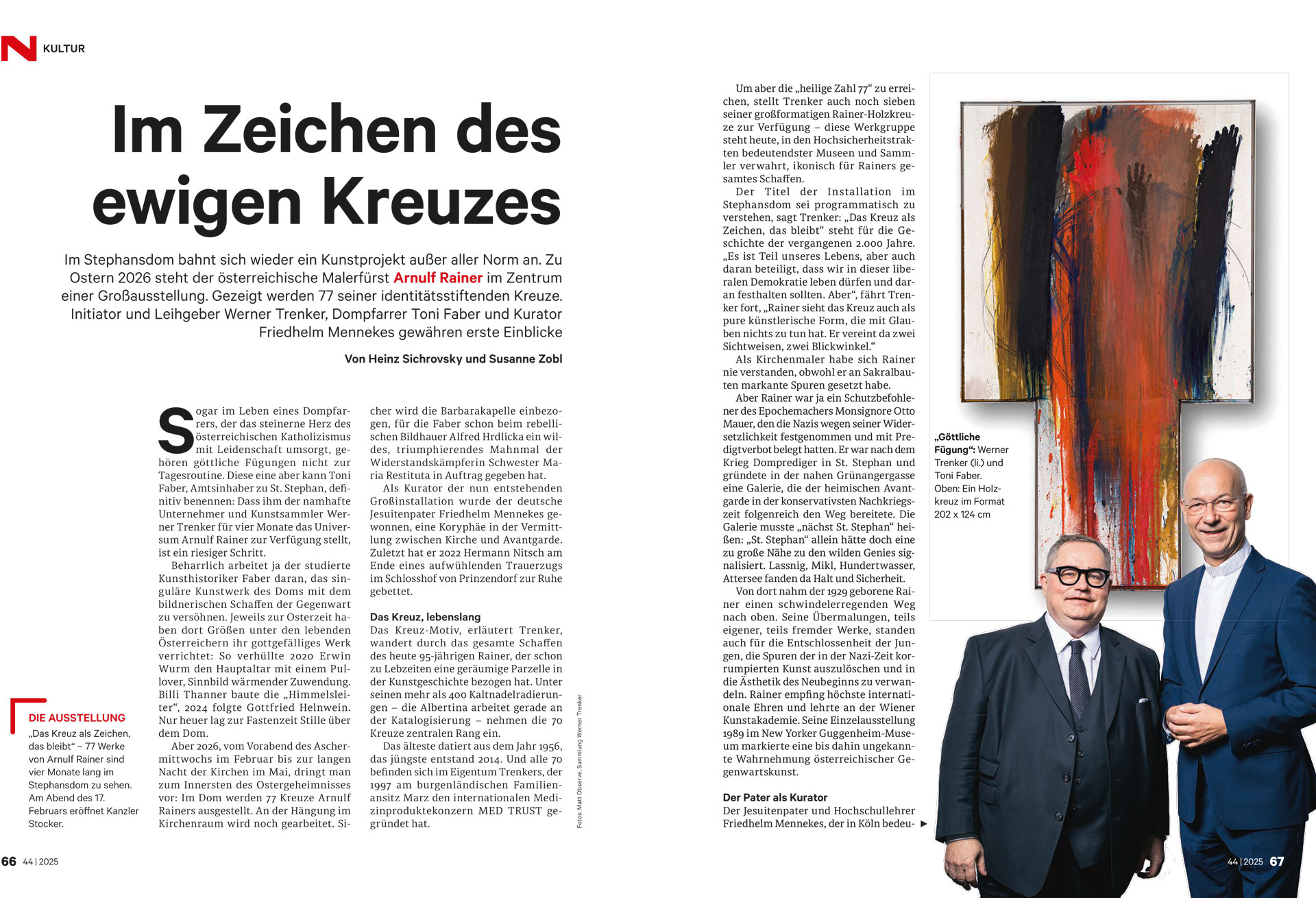 Bilderrahmen für Arnulf Rainer Im Zeichen des ewigen Kreuzes News Kultur Beitrag Bilderrahmen für Arnulf Rainer Im Zeichen des ewigen Kreuzes News Kultur Beitrag