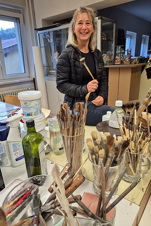 Glasfachschule Kramsach Leisterlwerkstatt Rahmen nach Maß Glasfachschule Kramsach Leisterlwerkstatt Rahmen nach Maß